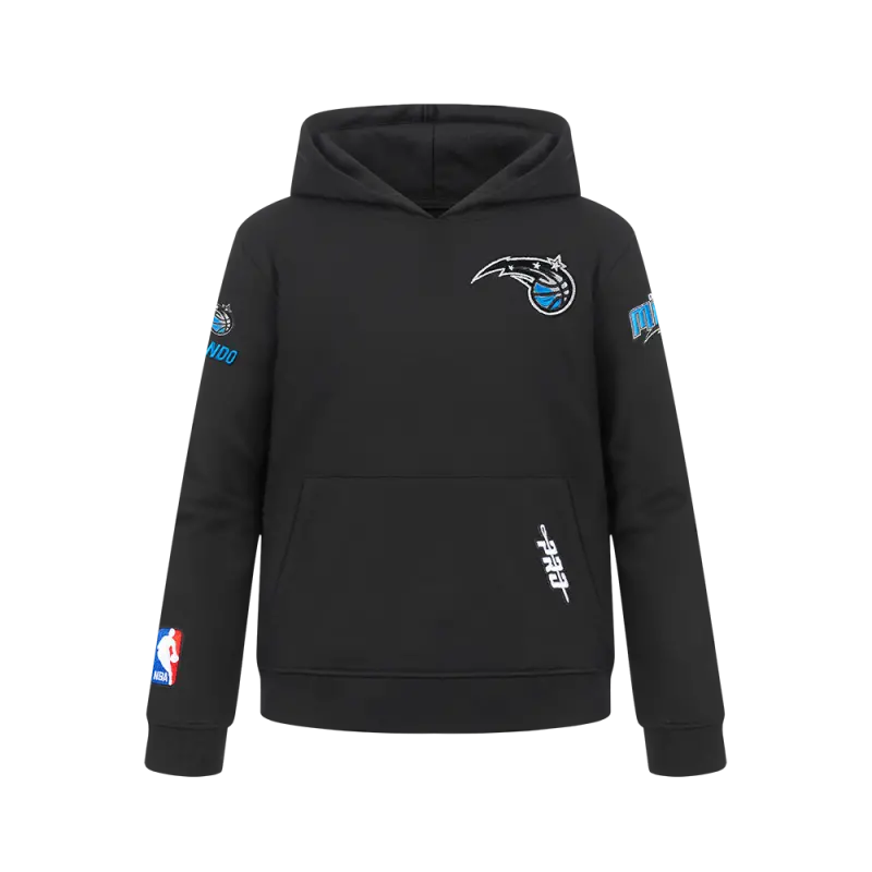 nba orlando magic classic big boys fleece pullover hoodie black